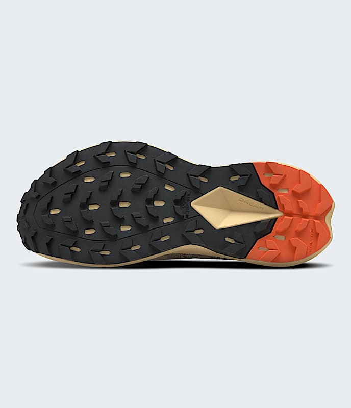 The North Face Mens Vectiv Enduris 4 Shoes Solar Flare