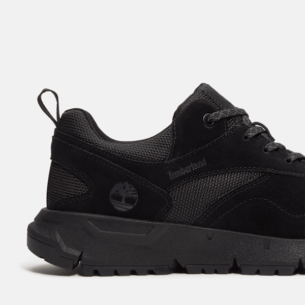 Timberland Voyager Park Low Lace-Up Sneaker Black Mesh Men'S