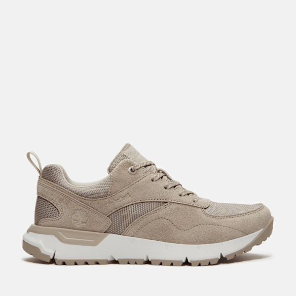 Timberland Voyager Park Low Lace-Up Sneaker Light Taupe Mesh Men'S