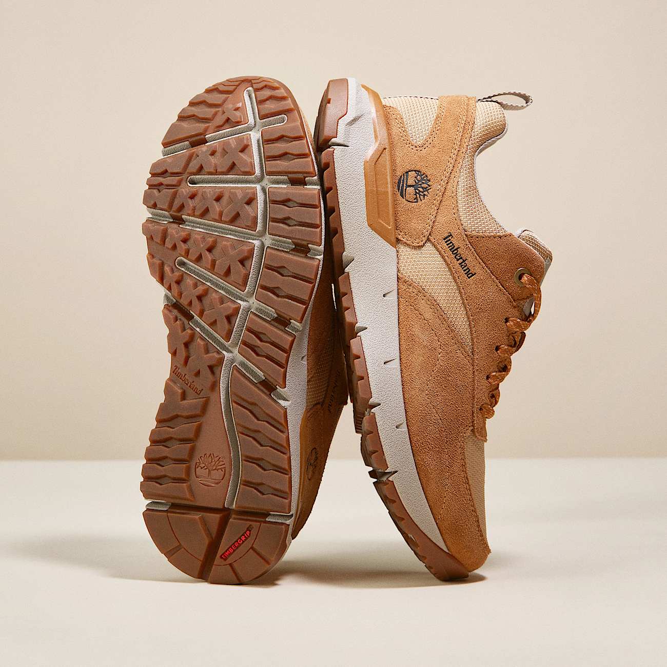 Timberland Men'S Voyager Park Low Lace-Up Sneaker Wheat Mesh