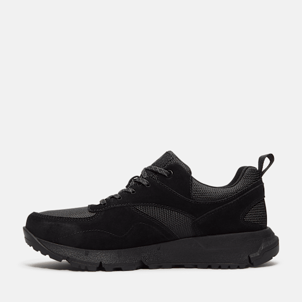 Timberland Voyager Park Low Lace-Up Sneaker Black Mesh Men'S