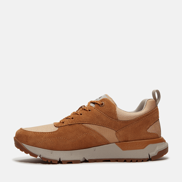 Timberland Voyager Park Low Lace-Up Sneaker Wheat Mesh Men'S