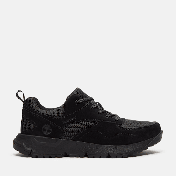 Timberland Voyager Park Low Lace-Up Sneaker Black Mesh Men'S