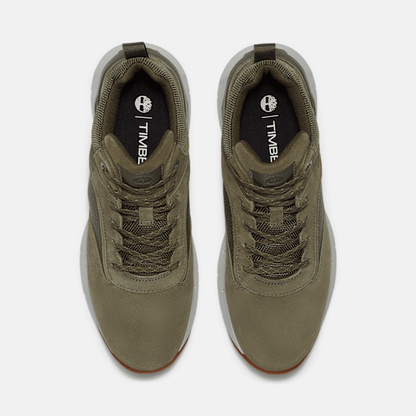 Timberland Voyager Park Mid Lace-Up Sneaker Dark Green Suede Men'S