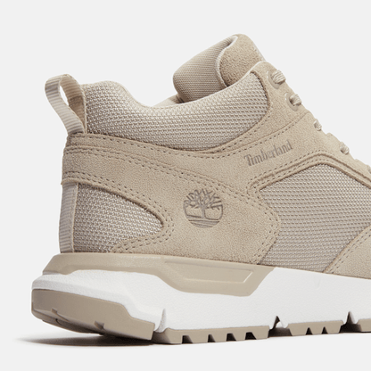 Timberland Voyager Park Mid Lace-Up Sneaker Light Taupe Suede Men'S