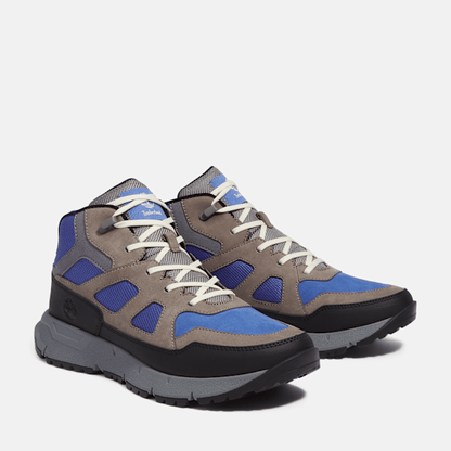 Timberland Voyager Valley Sneaker Bright Blue Nubuck Men'S