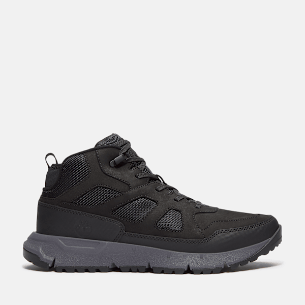 Timberland Voyager Valley Sneaker Black Nubuck Men'S