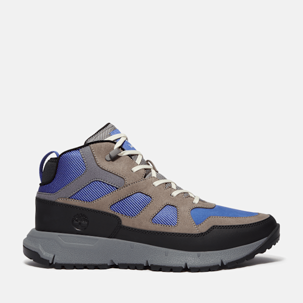 Timberland Voyager Valley Sneaker Bright Blue Nubuck Men'S