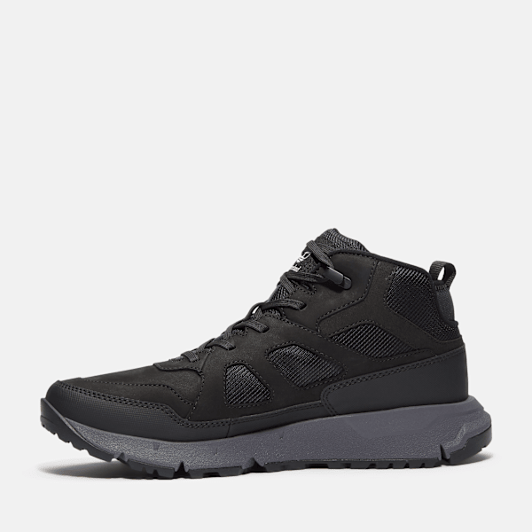 Timberland Voyager Valley Sneaker Black Nubuck Men'S