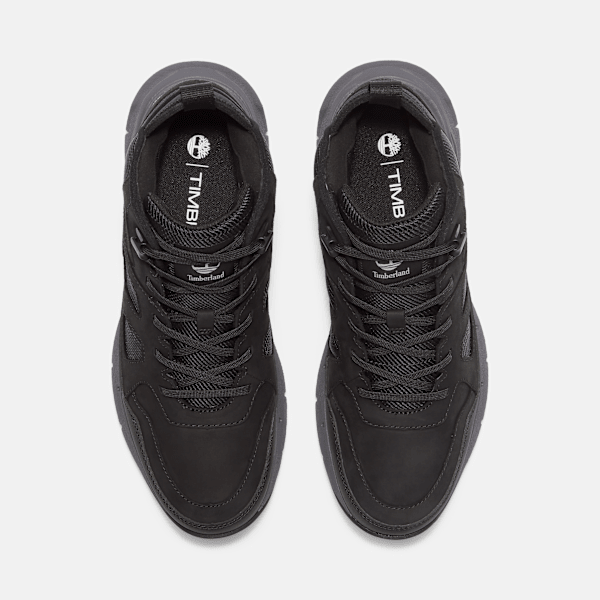 Timberland Voyager Valley Sneaker Black Nubuck Men'S