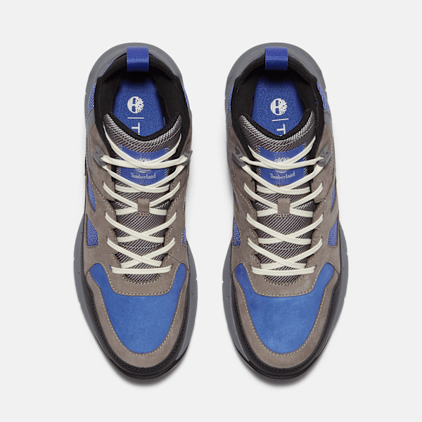 Timberland Voyager Valley Sneaker Bright Blue Nubuck Men'S
