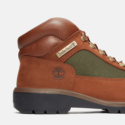 Timberland Mens Waterproof Field Boot Chocolate