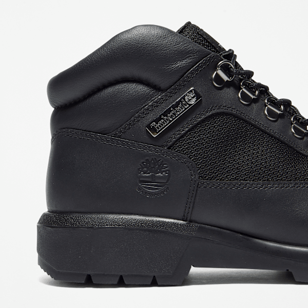 Timberland Waterproof Field Boot Black Full-Grain Men'S