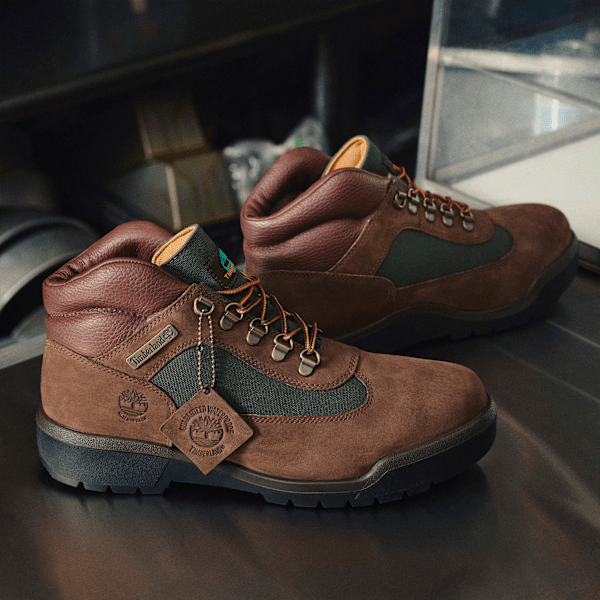 Timberland Mens Waterproof Field Boot Chocolate