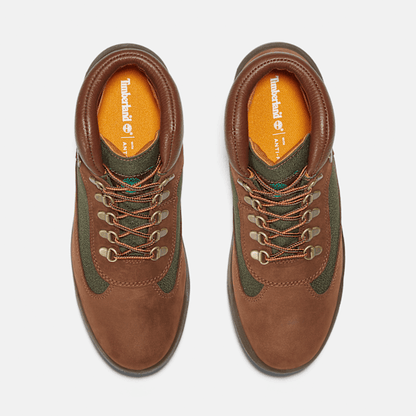Timberland Waterproof Field Boot Dark Brown Nubuck Men'S