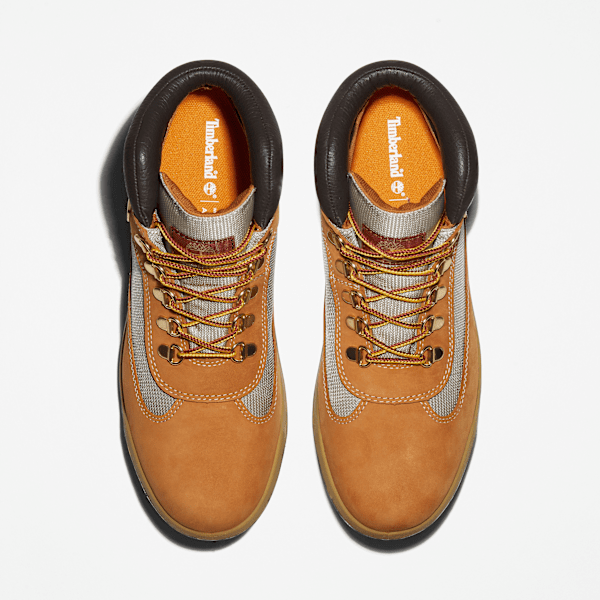 Timberland Waterproof Field Boot Wheat Nubuck Men'S