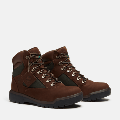 Timberland Waterproof Mid Field Boot Dark Brown Nubuck Men'S