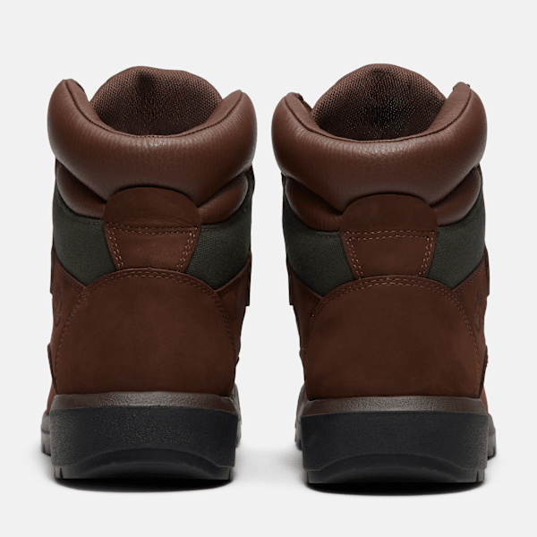 Timberland Waterproof Mid Field Boot Dark Brown Nubuck Men'S