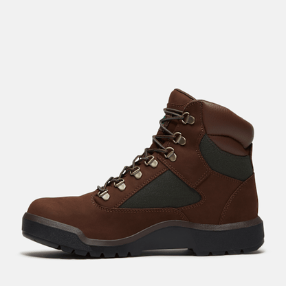 Timberland Waterproof Mid Field Boot Dark Brown Nubuck Men'S