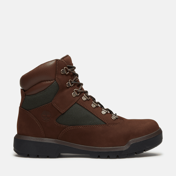Timberland Waterproof Mid Field Boot Dark Brown Nubuck Men'S