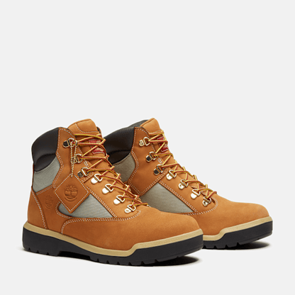 Timberland Waterproof Mid Field Boot Wheat Nubuck Men'S