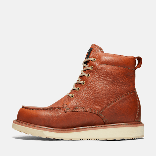 Timberland Wedge 6" Work Boot Brown Men'S