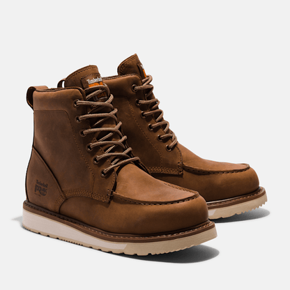 Timberland Wedge 6 Inch Work Boot Coconut Brown Men'S