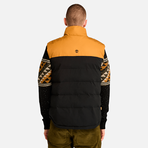 Timberland Welch Mountain Durable Water-Repellent Puffer Vest Wheat/Black Men'S