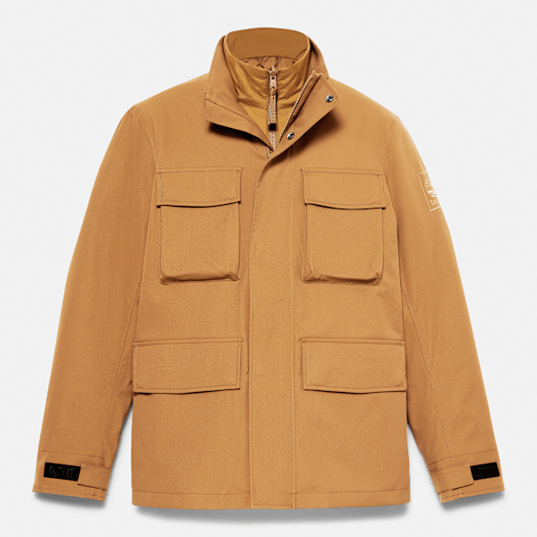 Timberland Weston Water Resistant 3-In-1 Field Jacket Dark Brown Men'S