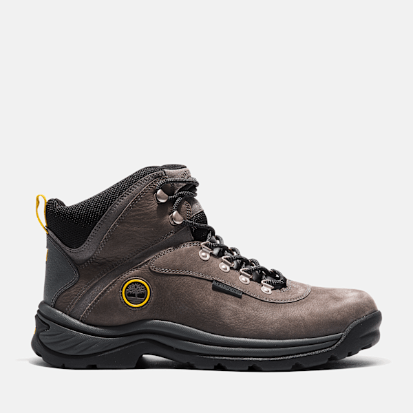 Timberland White Ledge Mid Waterproof Hiking Boot Castle Grey Men'S