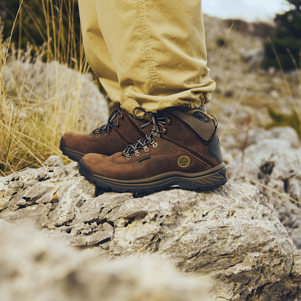 Timberland White Ledge Waterproof Hiking Boot Brown Men'S