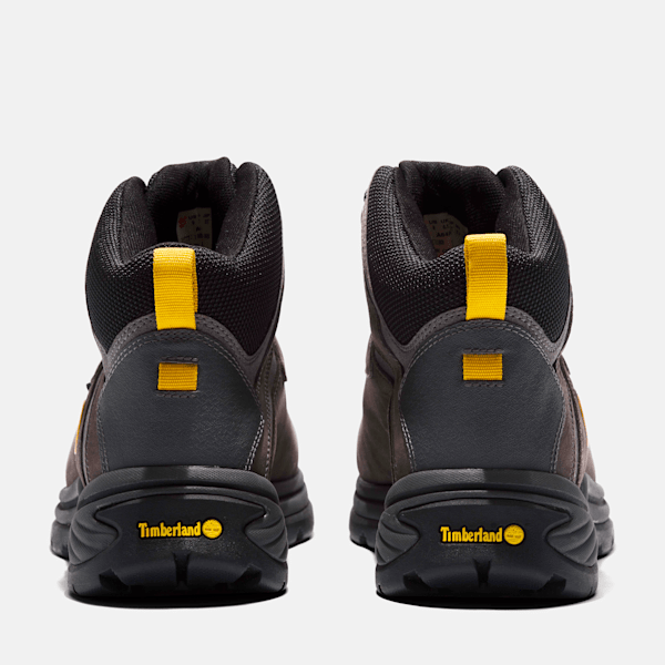 Timberland White Ledge Waterproof Hiking Boot Castle Grey Men'S