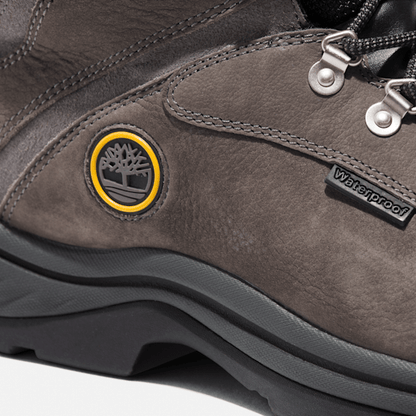 Timberland White Ledge Waterproof Hiking Boot Castle Grey Men'S