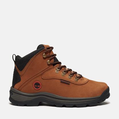 Timberland White Ledge Waterproof Hiking Boot Rust Nubuck Men'S