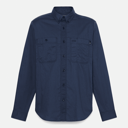 Timberland Windham Twill Shirt Dark Sapphire Men'S