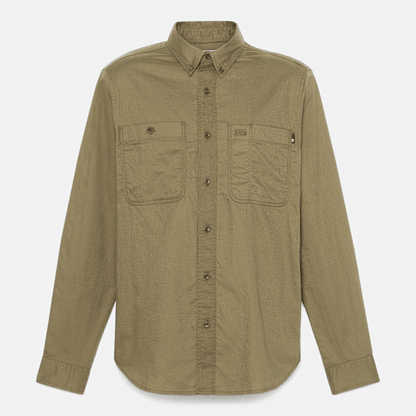 Timberland Windham Twill Shirt Leaf Green Men'S