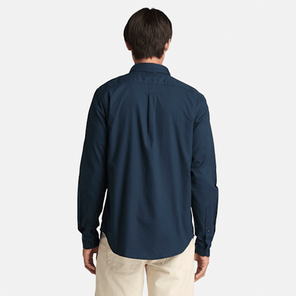 Timberland Windham Twill Shirt Dark Sapphire Men'S