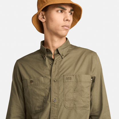 Timberland Windham Twill Shirt Leaf Green Men'S