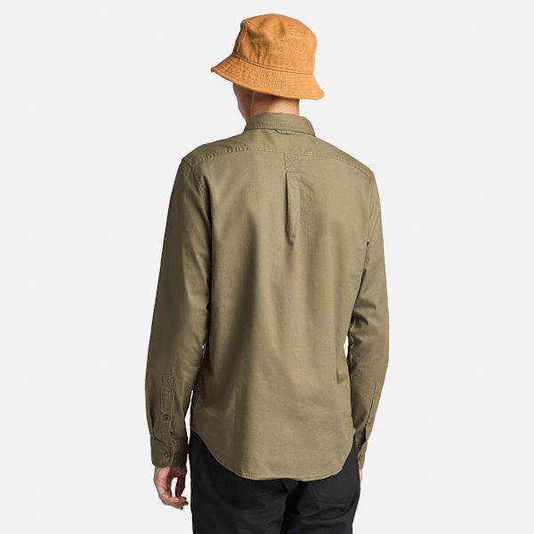 Timberland Windham Twill Shirt Leaf Green Men'S