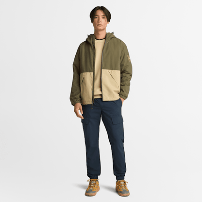 Timberland Winnick Waterproof Shell Jacket Leaf Green/Lemon Men'S