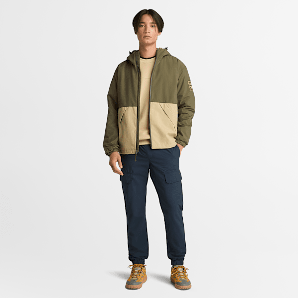 Timberland Winnick Waterproof Shell Jacket Leaf Green/Lemon Men'S