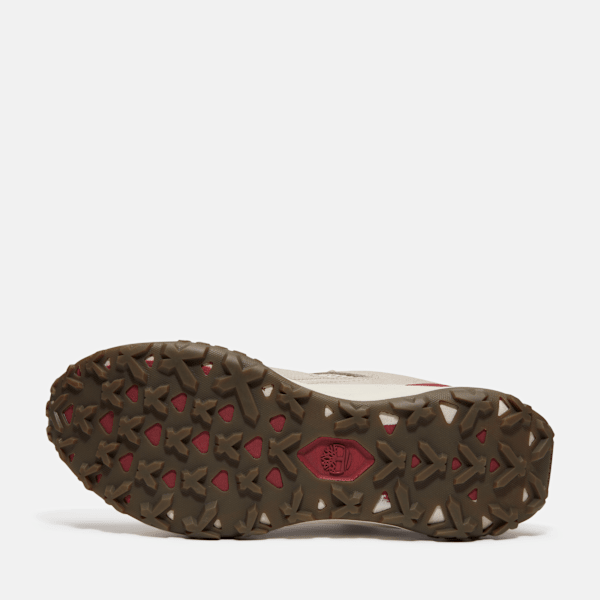 Timberland Year Of The Snake Motion Access Waterproof Sneaker Light Taupe Mesh/Dark Red Men'S