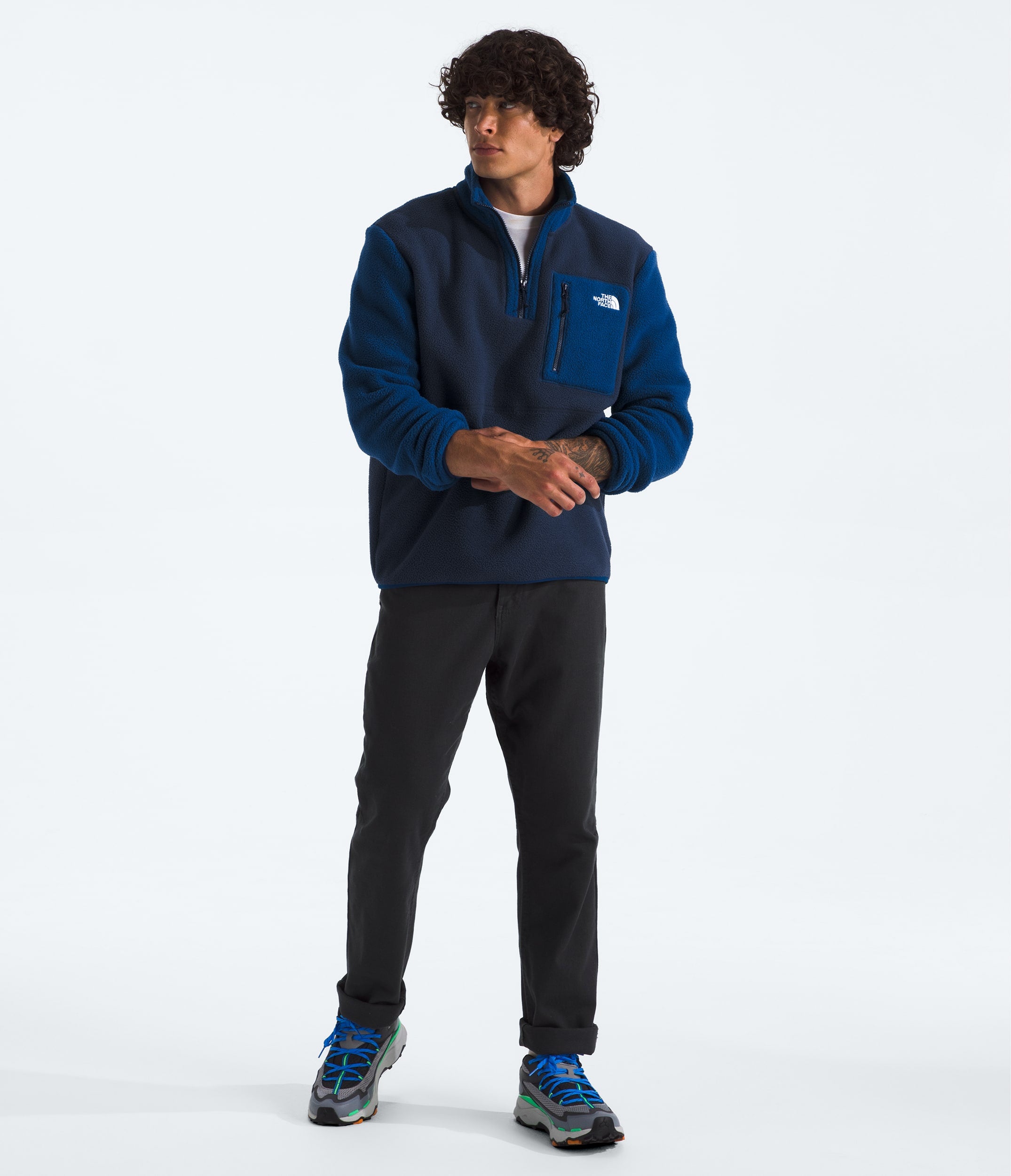 The North Face Men’s Yumiori ¼-Zip Summit Navy