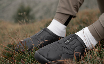 Oofos Men's Primaloft Slipper Black Thermo