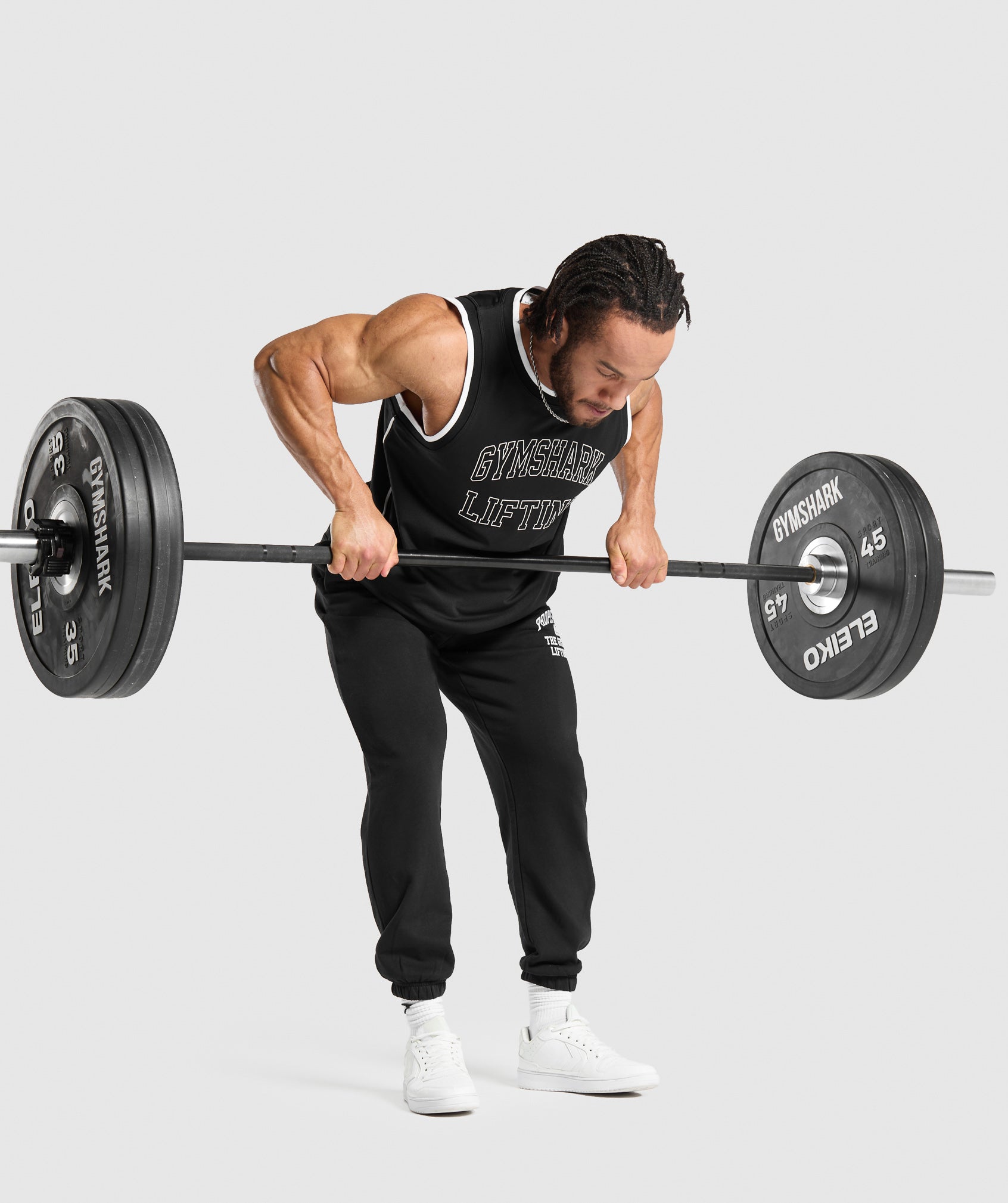Gymshark Mesh Tank Black