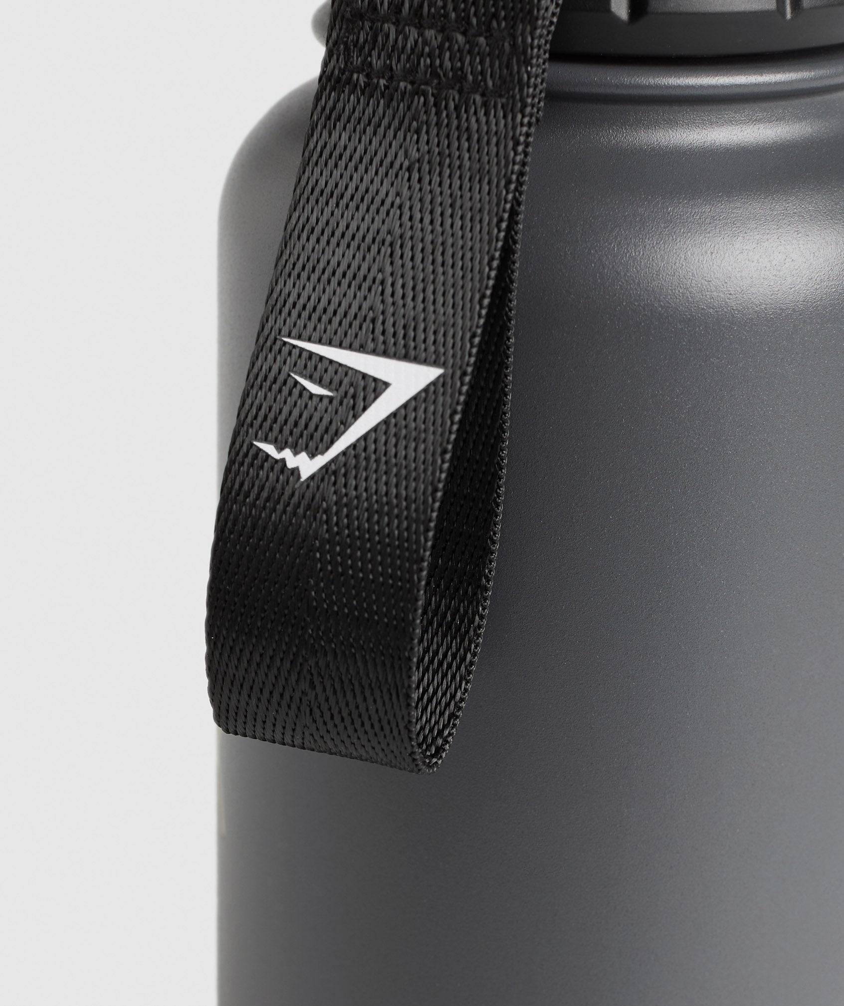 Gymshark Metal Insulated Bottle 1L Onyx Grey