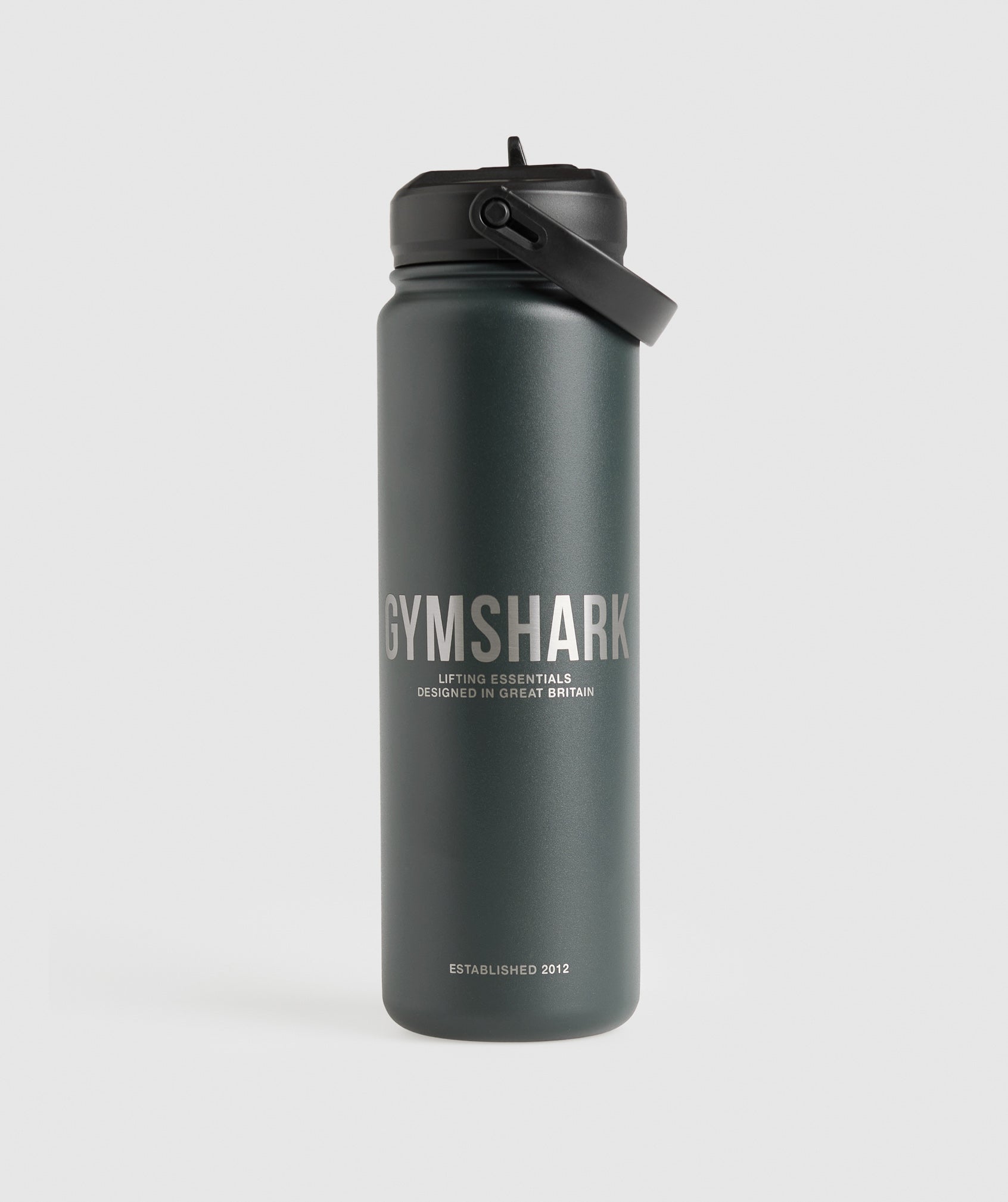 Gymshark Metal Insulated Straw Bottle 700Ml Slate Teal