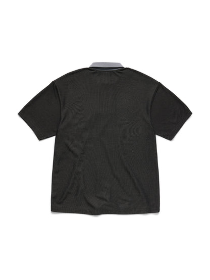 Denim Tears Masters Metallic Quarter-Zip Polo