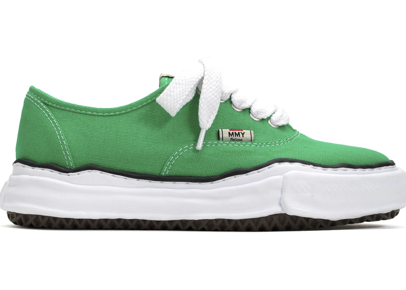 maison mihara yasuhiro baker og sole canvas low green