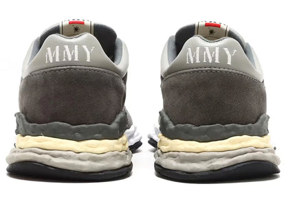 Maison Mihara Yasuhiro George Leather Low Grey Dark Grey